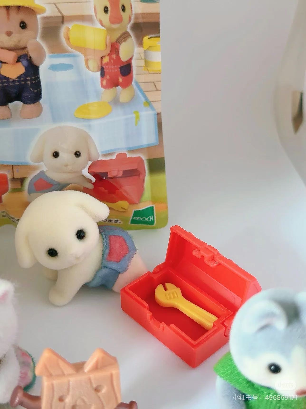 SylvanianFamilies｜Babys Love Crafts / baby builder/ Construction Series mystery bag/blind box/All 8 types｜1pcs