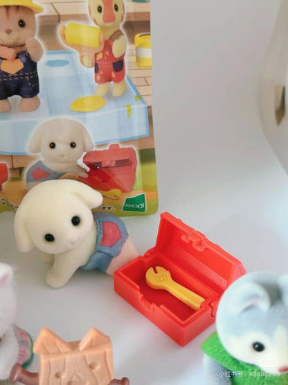 SylvanianFamilies｜Babys Love Crafts / baby builder/ Construction Series mystery bag/blind box/All 8 types｜1pcs