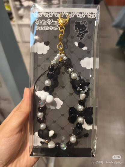 Hello Kitty｜Angel Beaded Hand Strap Phone Charm｜210 × 80 × 20mm approx.