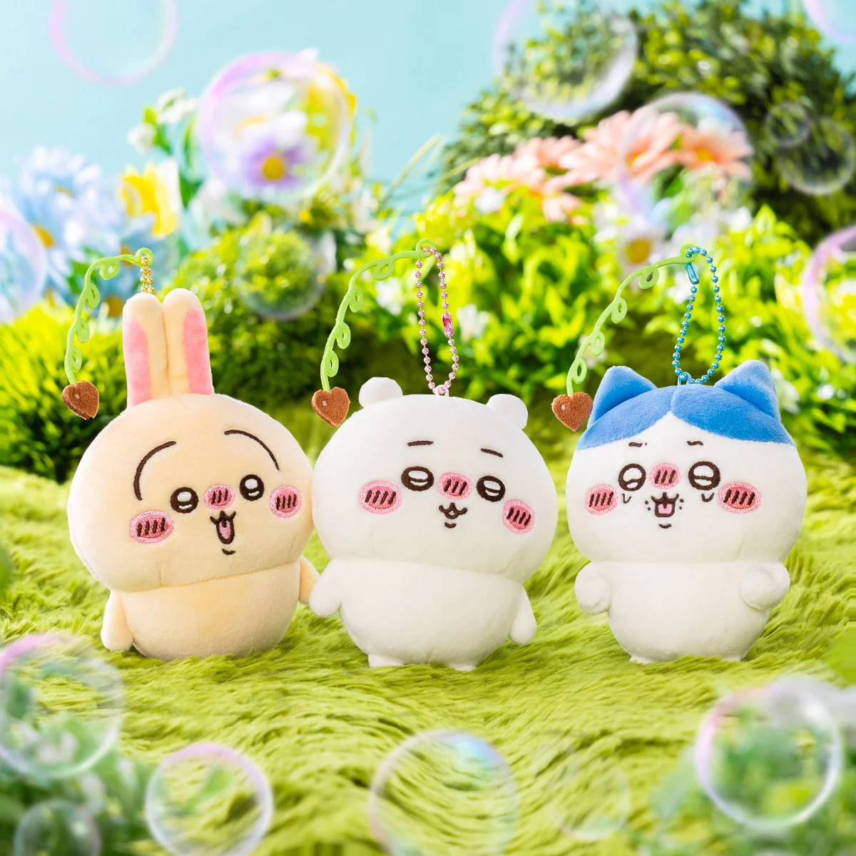 chiikawa｜Slightly Tipsy Mascot Holder /Plush Keychain｜H105×W80×D60mm approx.