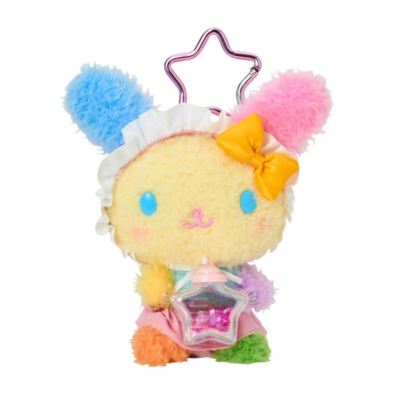 Sanrio｜Stardust Baby Bottle Mascot Holder /Plush Keychain｜11×7×14cm approx.