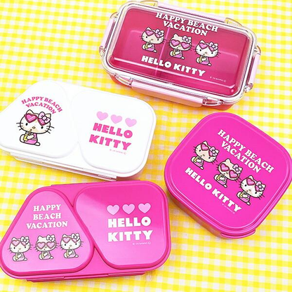 Sanrio｜hello kitty Lunch box｜105 x 105 x H51 mm approx.