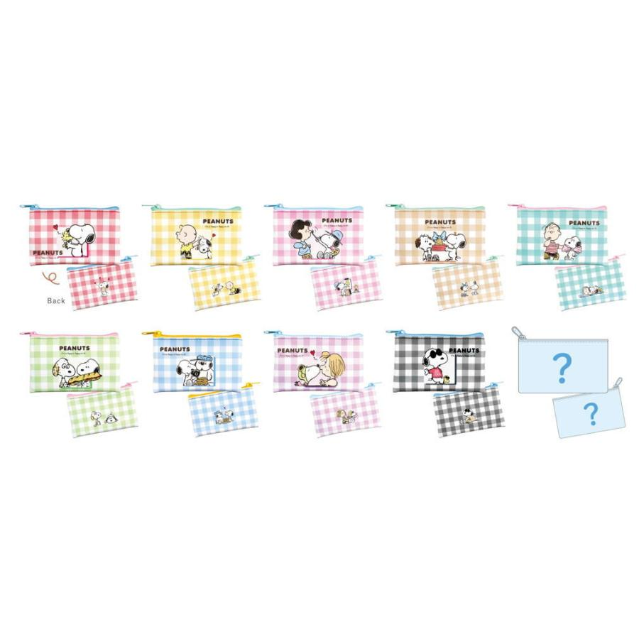 Snoopy｜Peanuts Flat Mini Pouch mystery bag/blind box/All 10 types｜1pcs