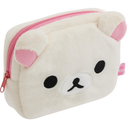 Rilakkuma｜Face Plush Cosmetic Pouch｜115×145×30mm approx.