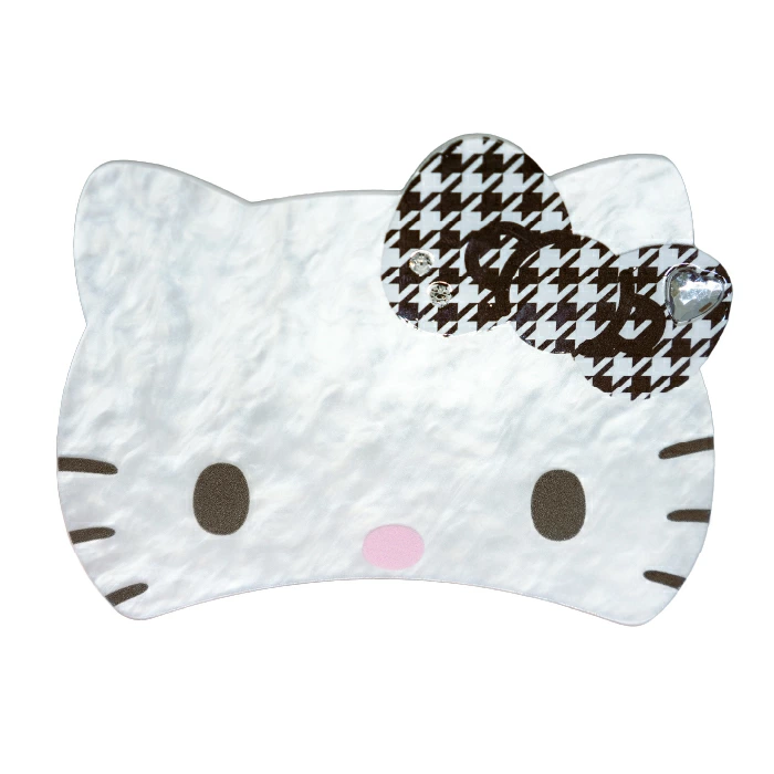 Sanrio｜Hello Kitty Big face Bijou Hair Clip｜W92×H68×D40mm approx.