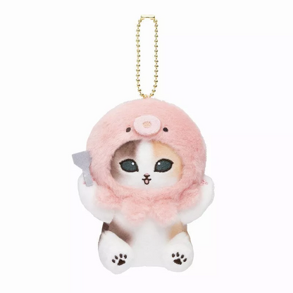 Mofusand｜Tako Nyan Octopus Cat Mascot Holder /Plush Keychain｜H110×W80×D90mm approx.