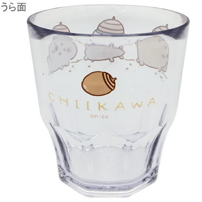 chiikawa吉伊卡哇｜OSK Chiikawa Plastic Cup可爱耐摔角色透明树脂杯/杯子/洗碗机/干燥机可用｜300ml