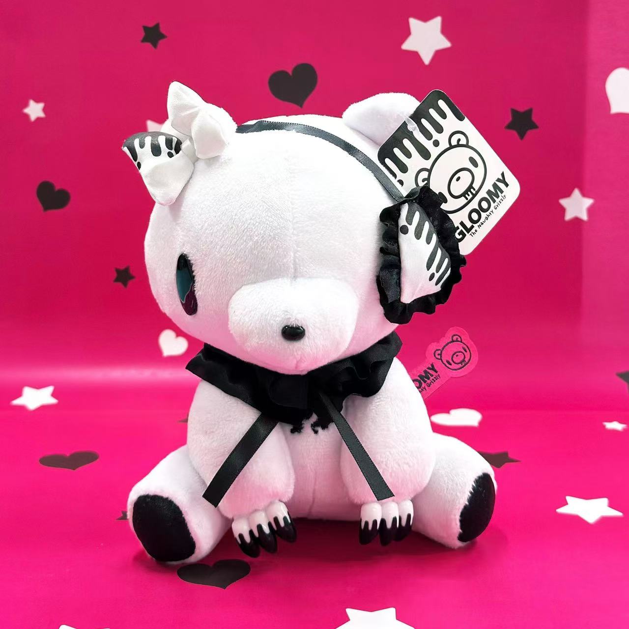 Gloomy Bear｜ Eye Patch Lolita Plush Dolls/Plush Toy｜ H16cm x W12cm x D12cm approx.