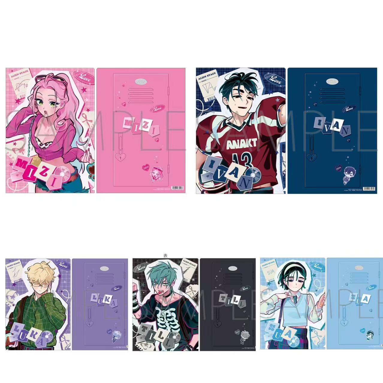 Alien Stage｜Find your Plus One! Clear File｜A4