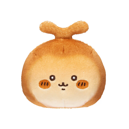 Chiikawa 吉伊卡哇｜Plush Toy / Chiikawa Bakery Bread-like Chewy Mascot面包店系列超好捏脸型可爱角色玩偶/摆件｜约 80×85×55mm