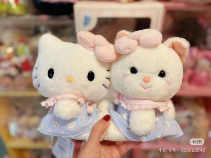 Sanrio｜Hello Kitty Yoshitoku Retro Collection Mascot Holder Set｜17.4 x 12.4 x 6.8cm approx.