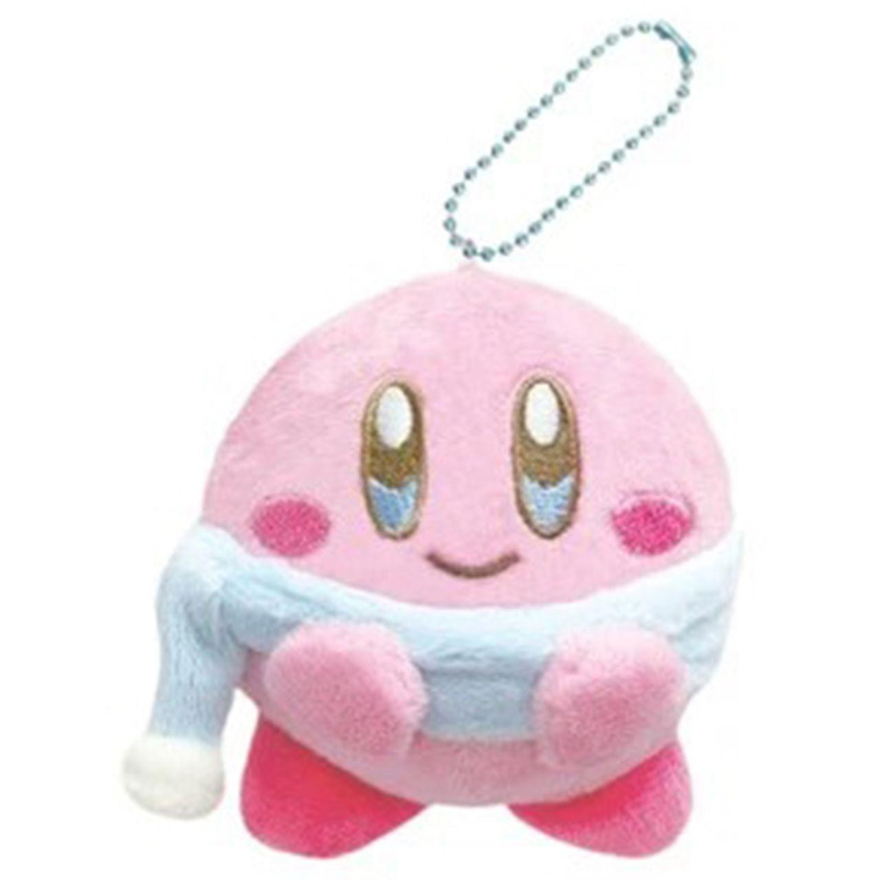 Kirby｜Nukuizu Mascot Holder /Plush Keychain｜H11cm x W9-10cm x D8cm approx.