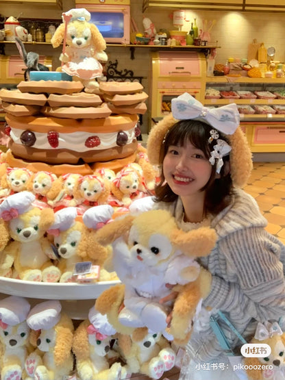 Disney迪士尼｜2023东迪冬日限定饼饼蝴蝶结发箍