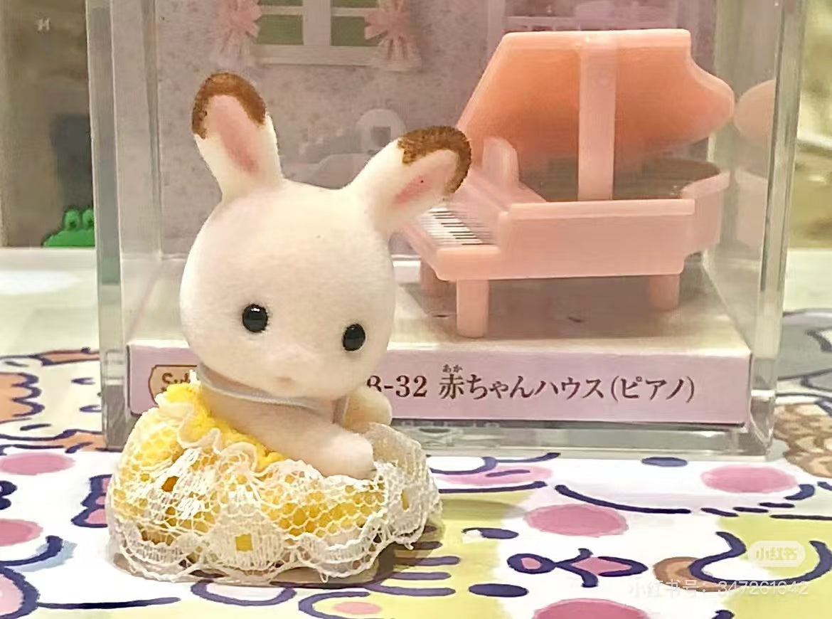 SylvanianFamilies｜baby house Chocolate Rabbit Piano B-32