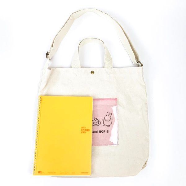 Miffy｜Dick Bruna 2-way Tote Bag｜37cm×35cm×13cm approx.