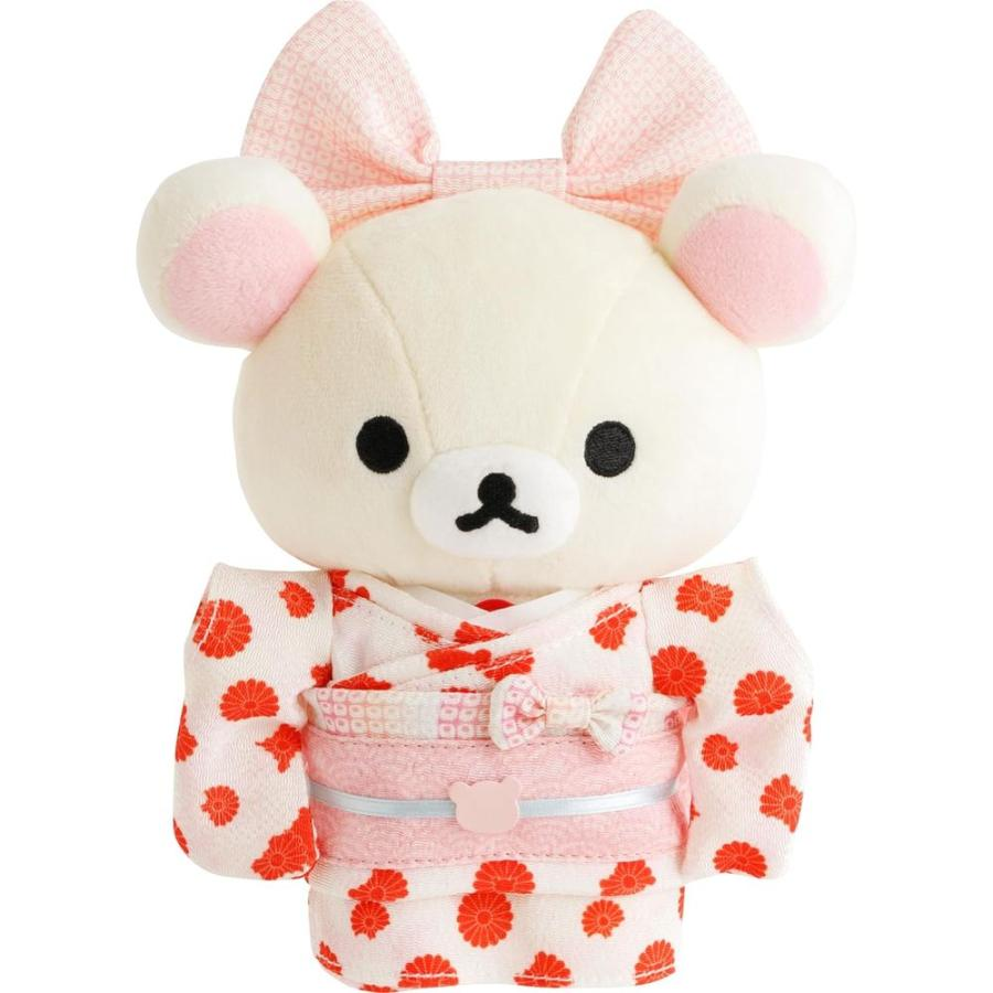 Rilakkuma｜Kimono Plush Dolls/Plush Toy｜145mm x 180mm x 95mm Approx.