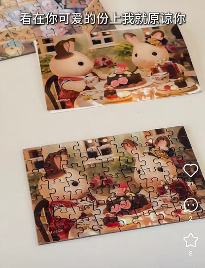 SylvanianFamilies｜Sweets Collection puzzle single item mystery bag/blind box/All 8 types｜1pcs