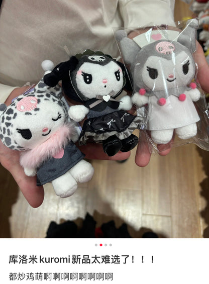 Sanrio｜Kuromi 20th Anniversary Nurse  Mascot Holder /Plush Keychain｜11×10×5.5cm approx.