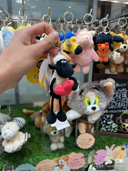 Nici｜Shaun the sheep Mascot Holder /Plush Keychain｜Height 10cm approx.