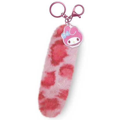 Sanrio｜Leopard Tail-shaped fur Keychain/Keyring｜H160 x Φ50mm approx.