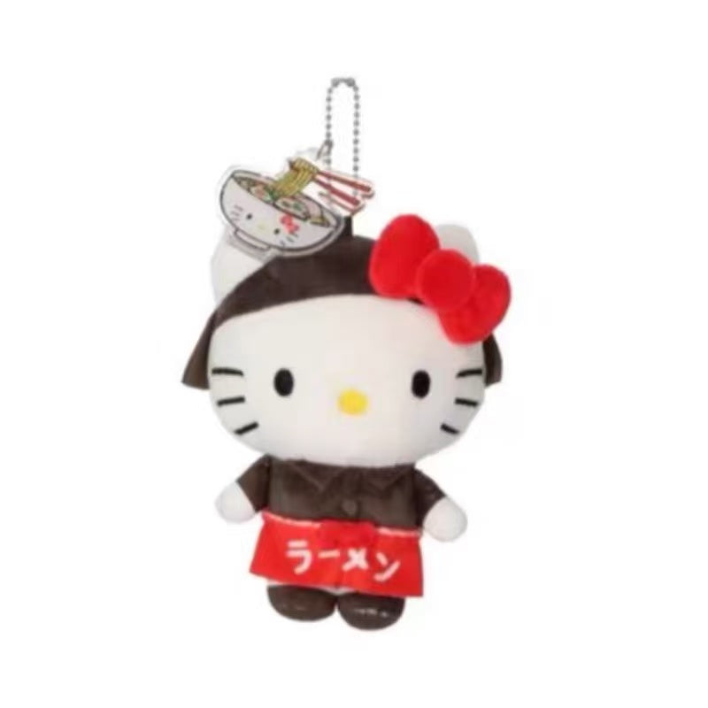 Hello Kitty｜avail food Mascot Holder /Plush Keychain