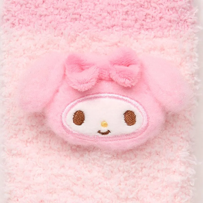 Sanrio｜Characters Plush Fluffy Crew Socks｜23-25cm approx.