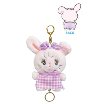 mikko illustrations｜Mascot Holder /Plush Keychain｜ H155xW130xD65mm approx.