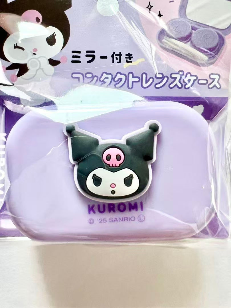 Sanrio｜Contact Lens Case with Mirror｜H92 x W88 x D25mm approx.