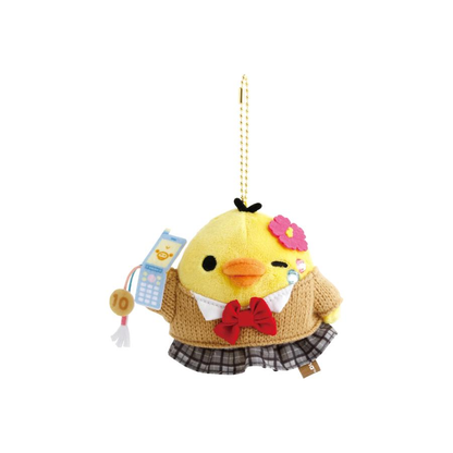 【limit 1】Rilakkuma｜Store 17th Anniversary JK Uniform Mascot Holder /Plush Keychain｜145×115×60mm approx.