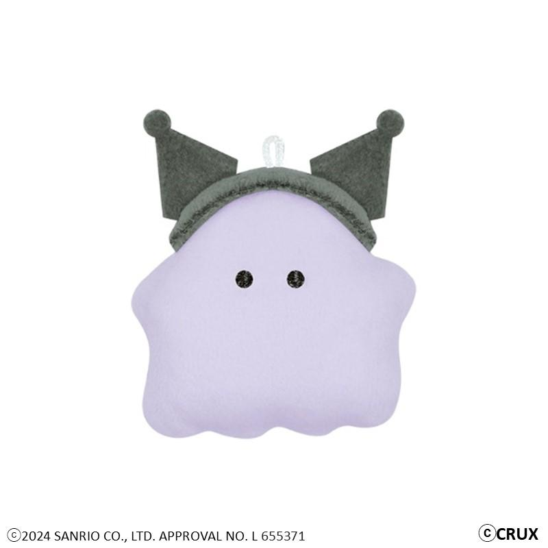 Sanrio｜Characters x Obakenu Mascot Holder/Push Keychain｜H120×W60×D20mm approx.