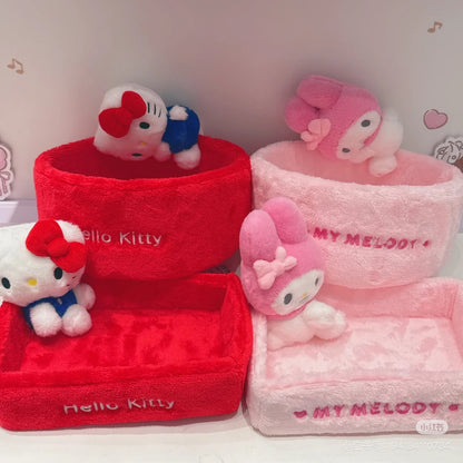 Sanrio｜Mascot Accessory Case｜19cmW x 13cmD x 4.5cmH approx.