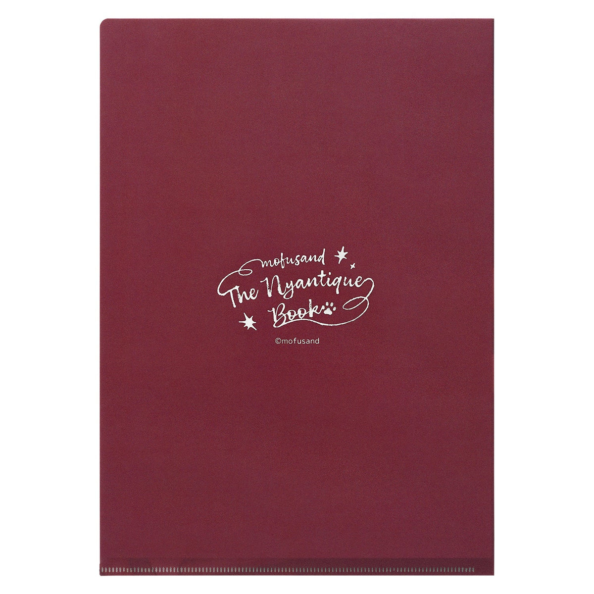 mofusand｜Nyantique Foil-Stamped Clear File｜310×220mm approx.
