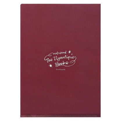 mofusand｜Nyantique Foil-Stamped Clear File｜310×220mm approx.