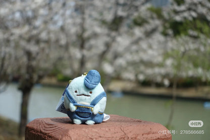 Sumikko gurashi｜Kurashiki Denim House Mascot Holder /Plush Keychain