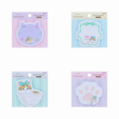 Mofusand｜Die-cut Sticky Notes｜ 30 sheets