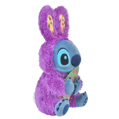 Disney迪士尼｜2024复活节限定兔兔换装抱蛋史迪仔玩偶/公仔｜高さ約34×幅19.5×奥行き18(cm)