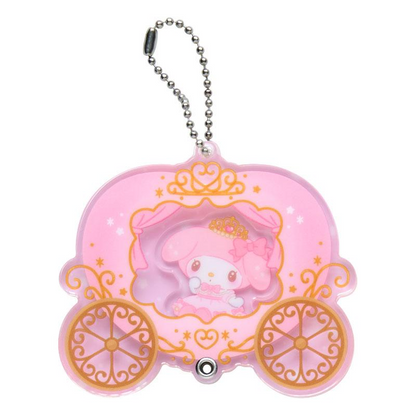 Sanrio三丽鸥｜Secret Custom Acrylic Charm - Prince &amp; Princess Blind Box王子与公主南瓜马车多层亚克力挂件盲盒/全8种｜1枚入