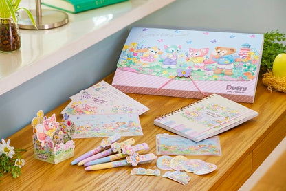 Disney迪士尼｜2024东迪春日复活节限定多卡位文件夹/图案内页/图案书签｜約纵24×奥行3×横さ32cm