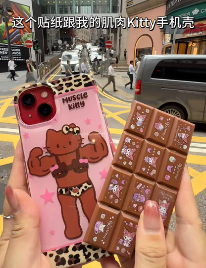 Sanrio｜Memories of Sanrio Characters Chocolate Block Stickers mystery bag/blind box/All 8 types｜1pcs