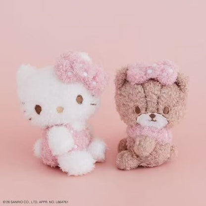 Sanrio｜Maison de FLEUR Hello Kitty Mascot Holder /Plush Keychain