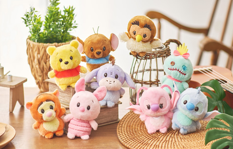 Disney｜ Urupocha-chan mini Plush Dolls/Plush Toy｜13×11×8.5cm approx.