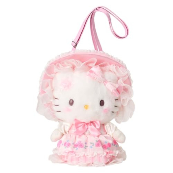 【limit 1】Sanrio｜Fairy Tale Party Frills Lace Dress Plush Pochette Crossbody Shoulder Bag｜20×13×31cm approx.