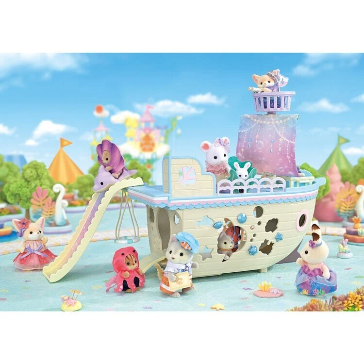 SylvanianFamilies｜ Dream Mermaid Ship Calico Critters