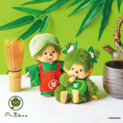 【limit 1】Monchhichi｜Kyoto Arashiyama Matcha Mascot Holder /Plush Keychain