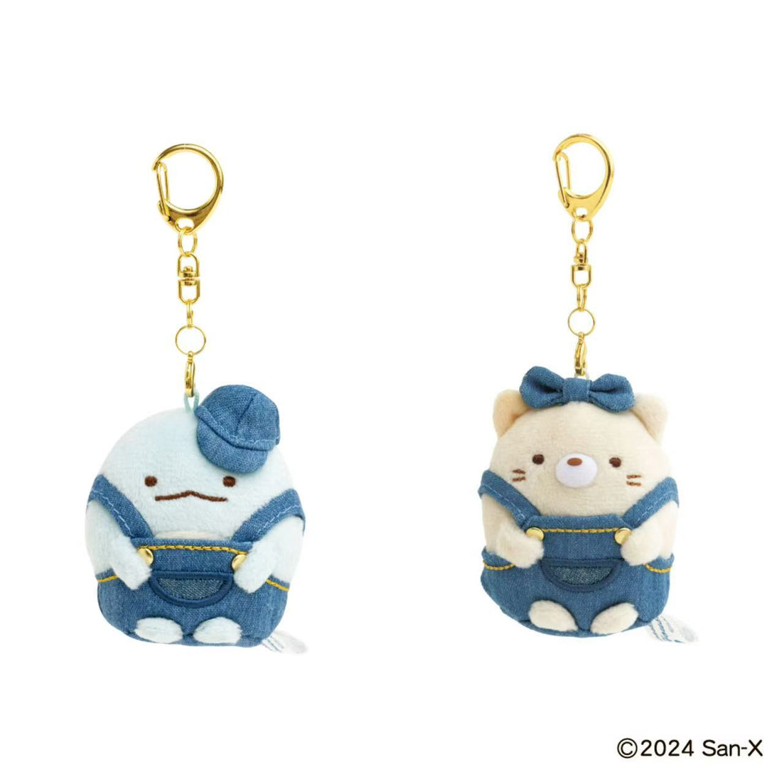 Sumikko gurashi｜Kurashiki Denim House Mascot Holder /Plush Keychain