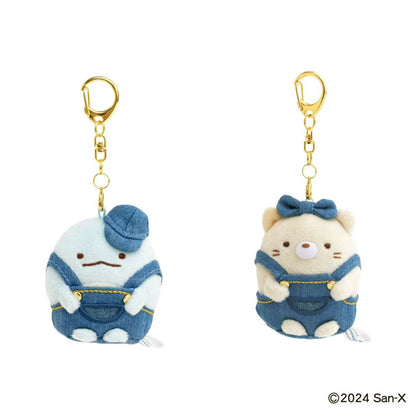 Sumikko gurashi｜Kurashiki Denim House Mascot Holder /Plush Keychain