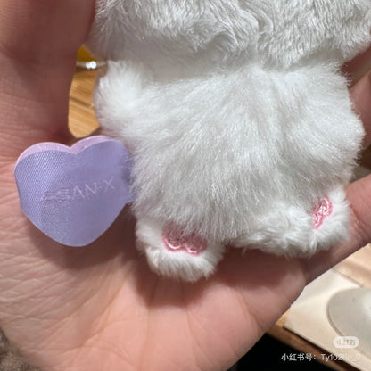 SANX｜Cheer Cheer Lambs Mascot Holder /Plush Keychain｜95 × 95 × 45 mm approx.