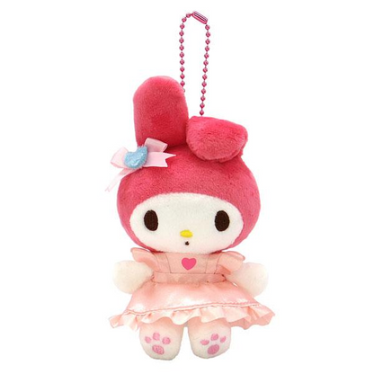Sanrio｜My Melody 50th Anniversary   Mascot Holder /Plush Keychain｜13×7.5×6cm approx.