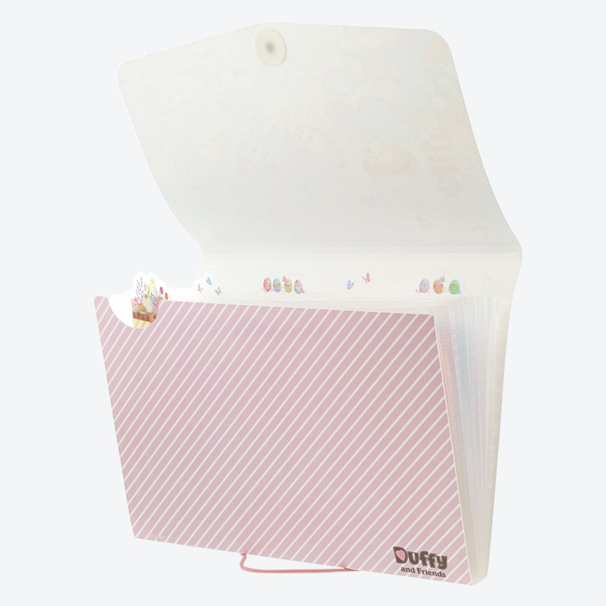 Disney迪士尼｜2024东迪春日复活节限定多卡位文件夹/图案内页/图案书签｜約纵24×奥行3×横さ32cm