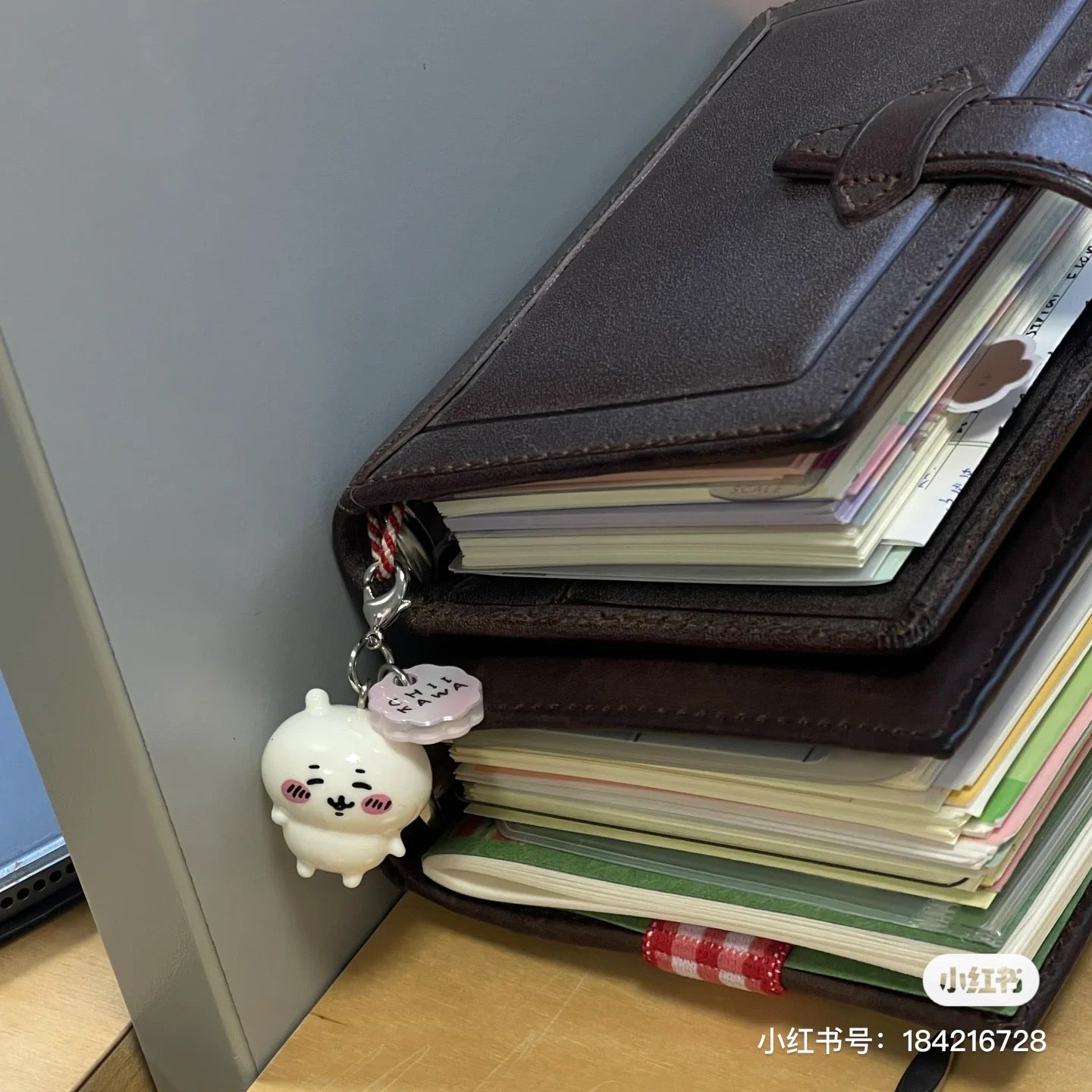 Chiikawa 吉伊卡哇｜新款拉链扣/可爱mini角色吊饰/钥匙扣/3小只一组｜约 H26 x W21.5 x D20mm